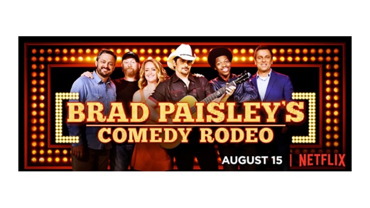 Brad Paisley’s Comedy Rodeo ha llegado a&nbsp;Netflix