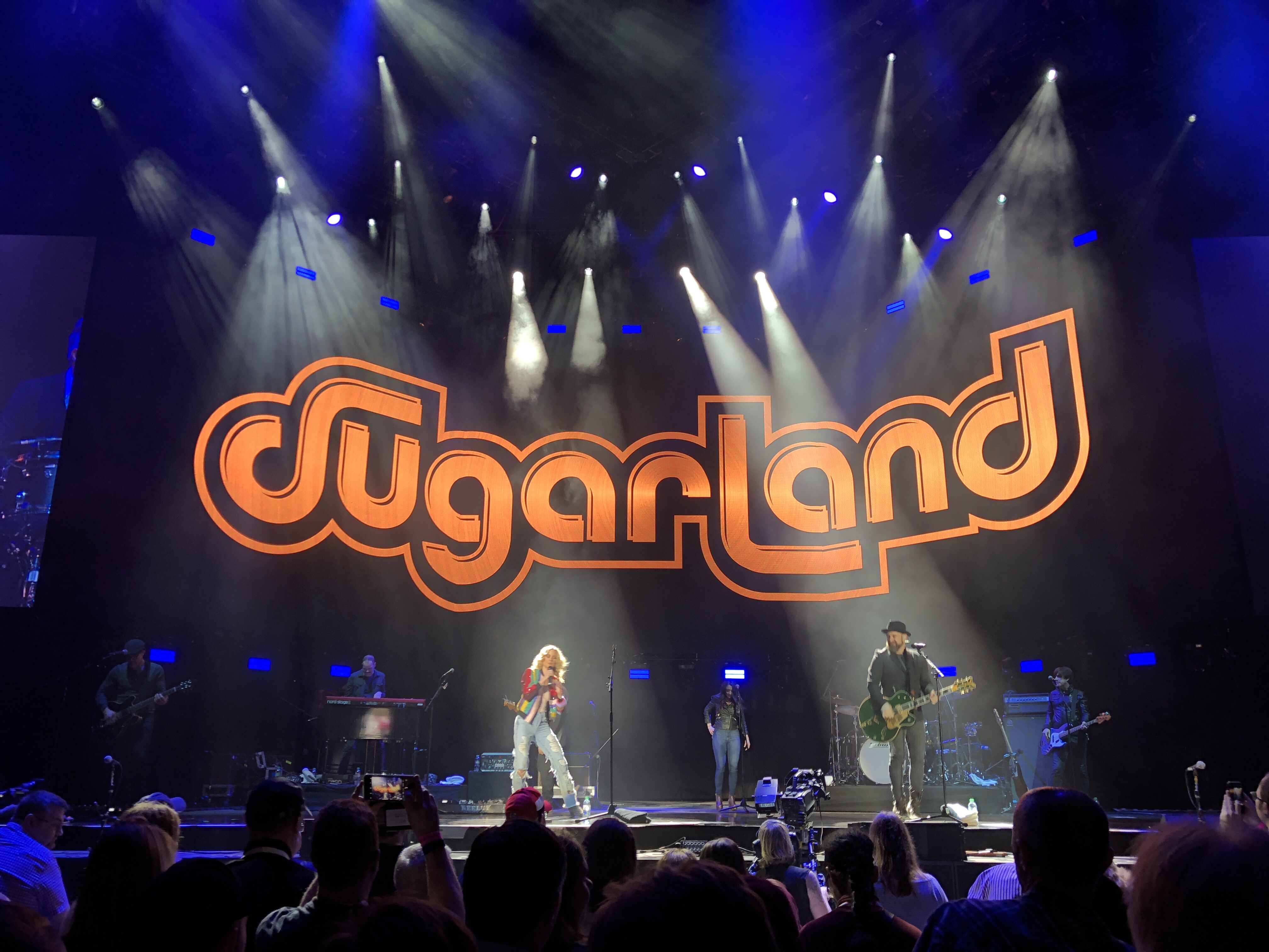 Sugarland en el reciente C2C de Londres, Foto: C2C