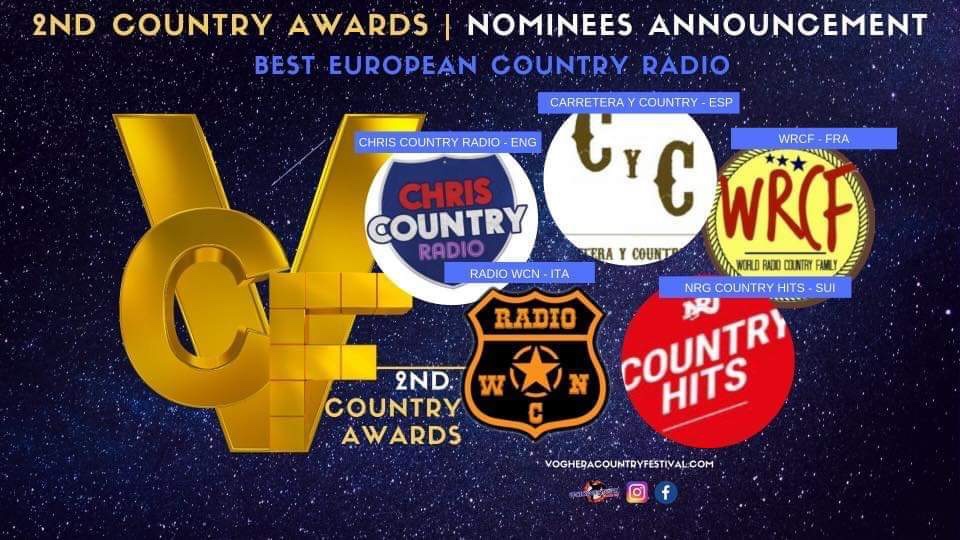 The Barroom Buddies Band y Carretera y Country Radio nominados en los premios del Voghera Country&nbsp;Festival